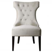  23239 - Uttermost Arlette Tufted Wing Chair